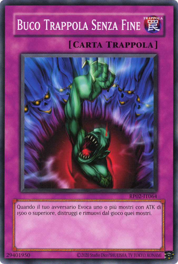 RP02-IT064 Buco Trappola Senza Fine comune Unlimited (ristampa) (IT) -NEAR MINT-