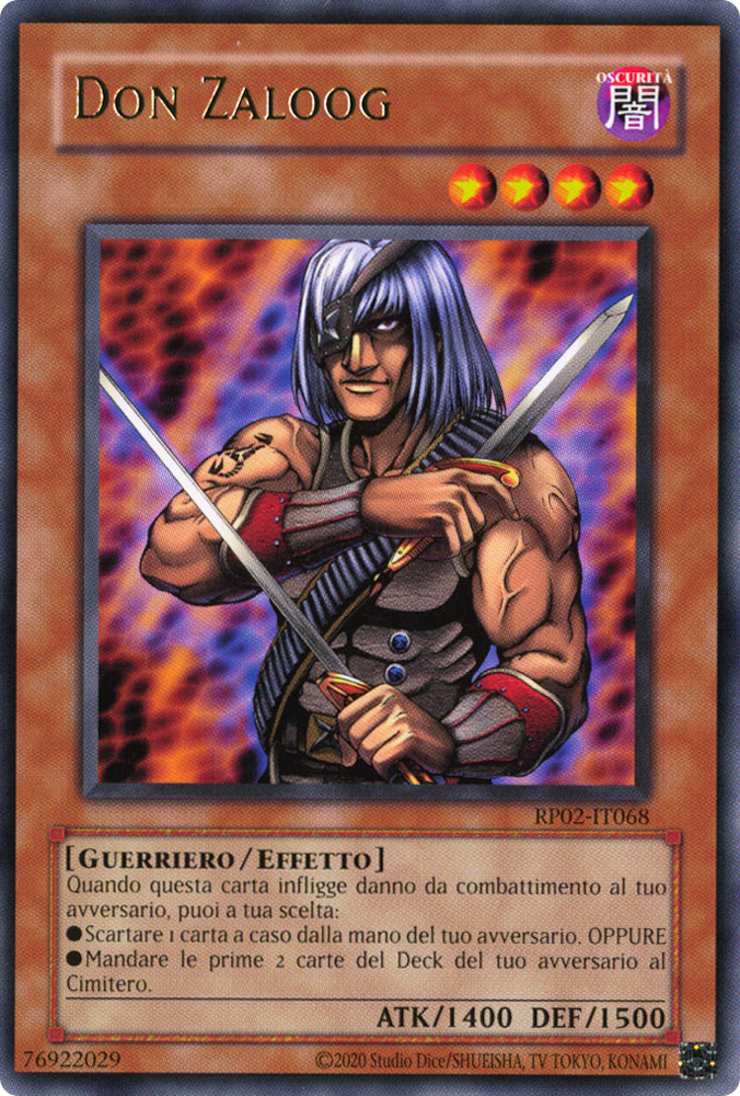 RP02-IT068 Don Zaloog rara Unlimited (ristampa) (IT) -NEAR MINT-