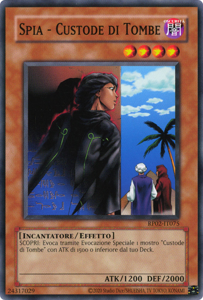 RP02-IT075 Spia-Custode di Tombe comune Unlimited (ristampa) (IT) -NEAR MINT-
