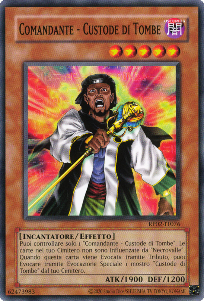 RP02-IT076 Comandante-Custode di Tombe comune Unlimited (ristampa) (IT) -NEAR MINT-