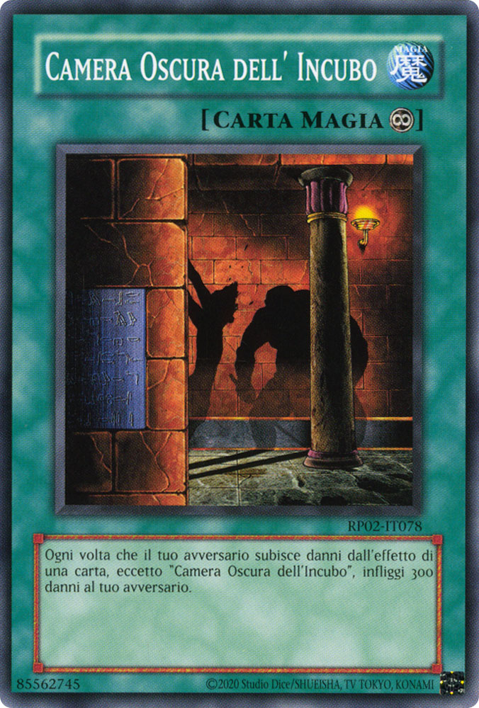 RP02-IT078 Camera Oscura dell'Incubo comune Unlimited (ristampa) (IT) -NEAR MINT-