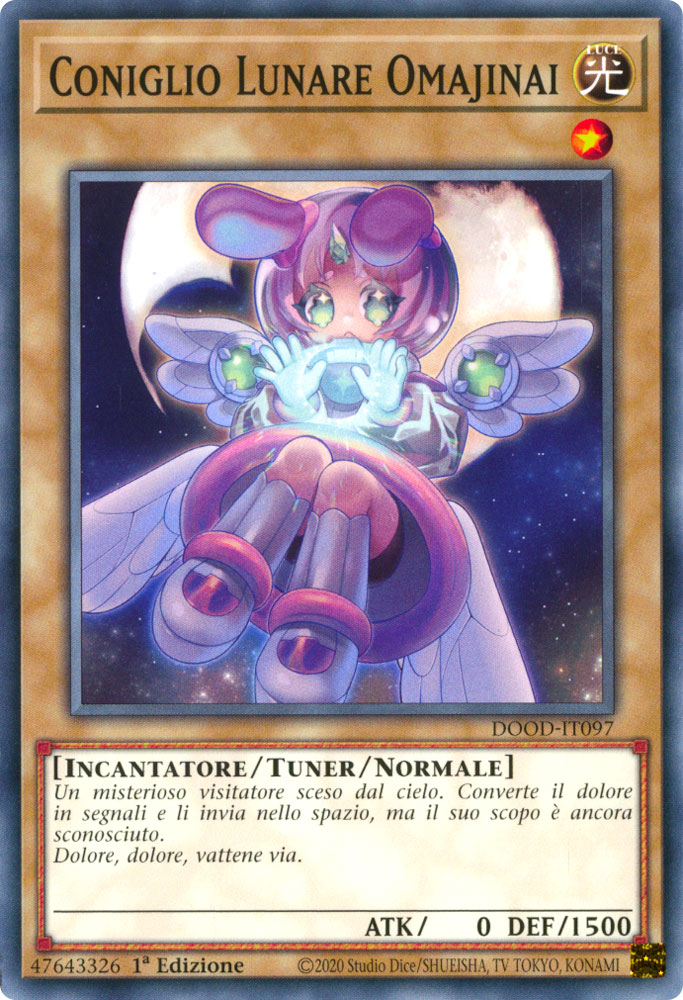 DOOD-IT097 Coniglio Lunare Omajinai comune 1a Edizione (IT) -NEAR MINT-
