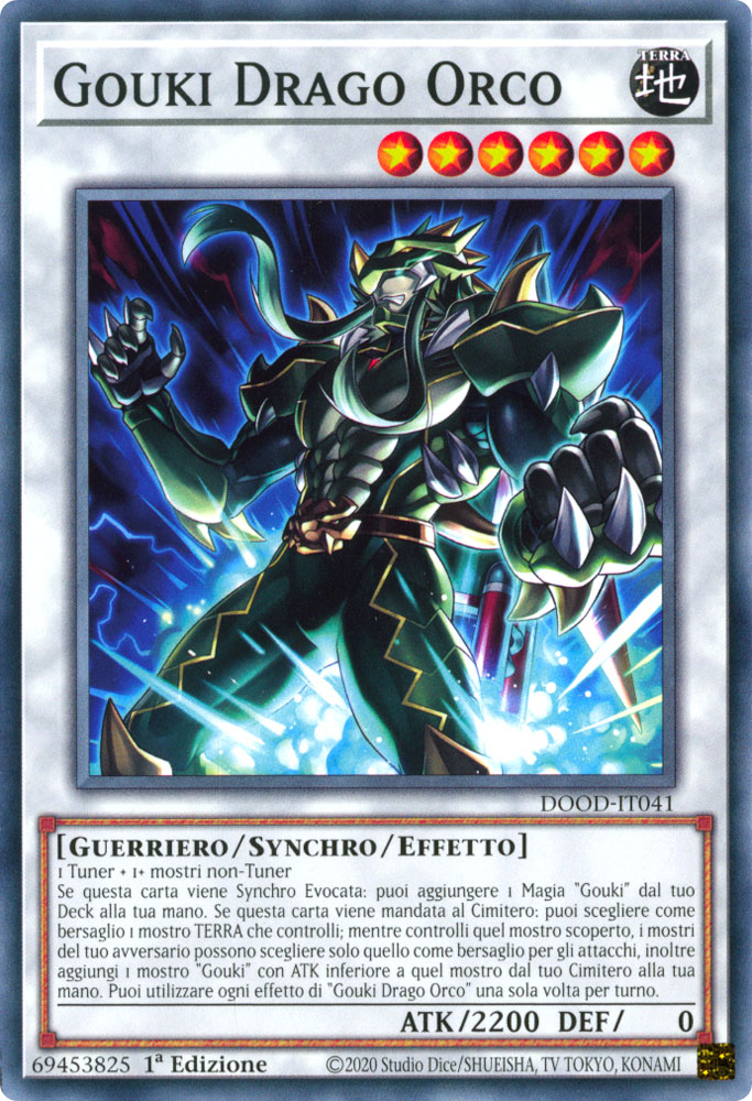 DOOD-IT041 Gouki Drago Orco comune 1a Edizione (IT) -NEAR MINT-