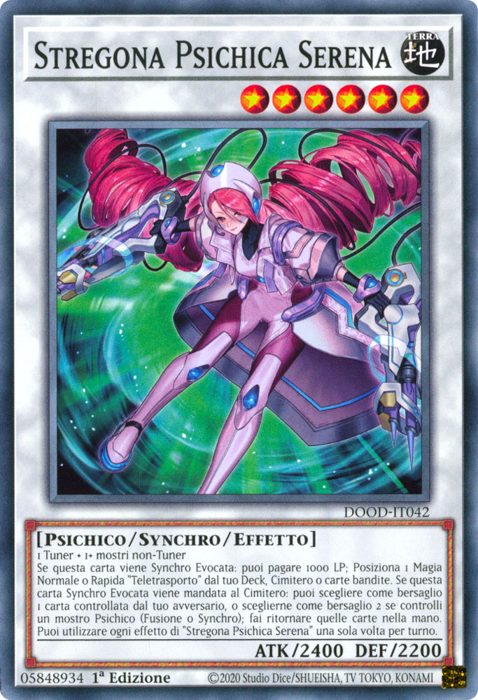 DOOD-IT042 Stregona Psichica Serena comune 1a Edizione (IT) -NEAR MINT-