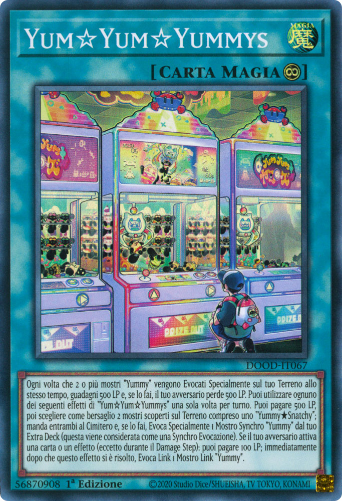 DOOD-IT067 YumYumYummys super rara 1a Edizione (IT) -NEAR MINT-