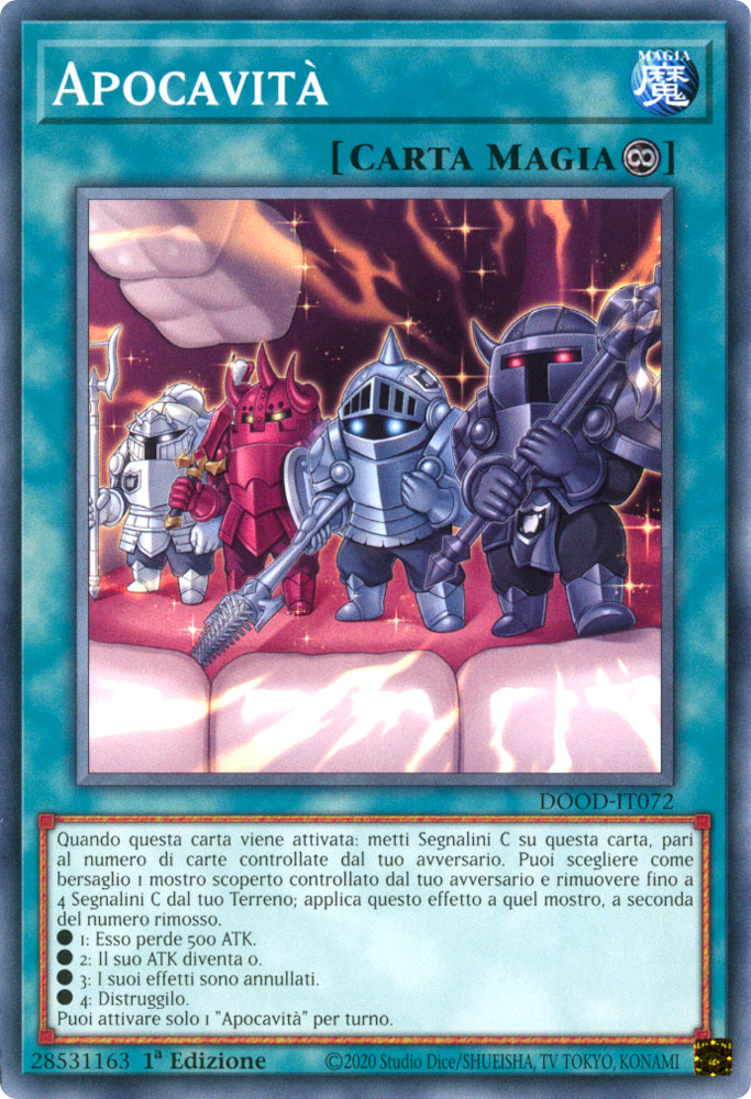 DOOD-IT072 Apocavita' comune 1a Edizione (IT) -NEAR MINT-