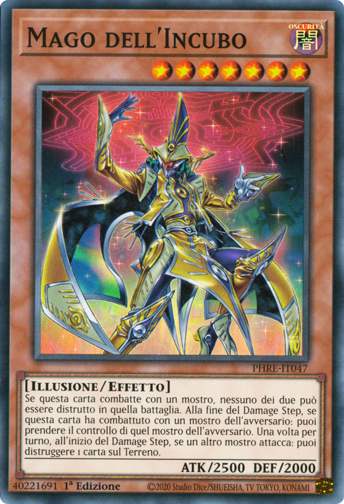 PHRE-IT047 Mago dell'Incubo super rara 1a edizione (IT) -NEAR MINT-