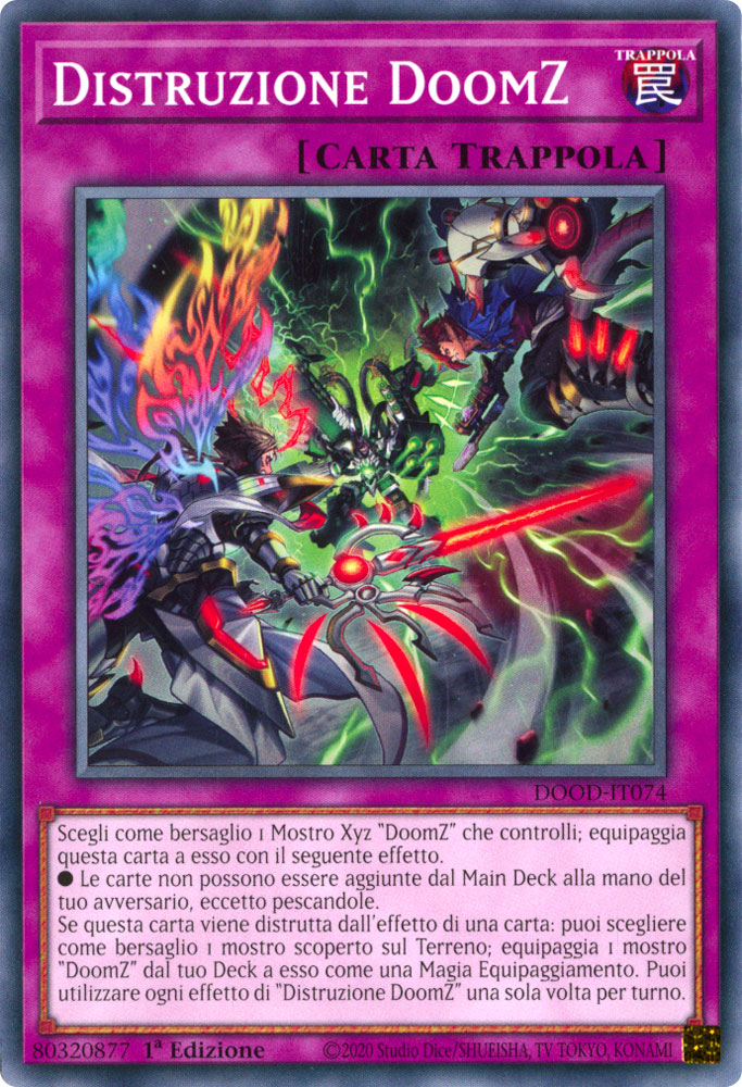 DOOD-IT074 Distruzione DoomZ comune 1a Edizione (IT) -NEAR MINT-