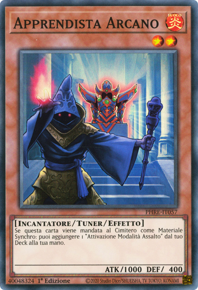 PHRE-IT057 Apprendista Arcano super rara 1a edizione (IT) -NEAR MINT-