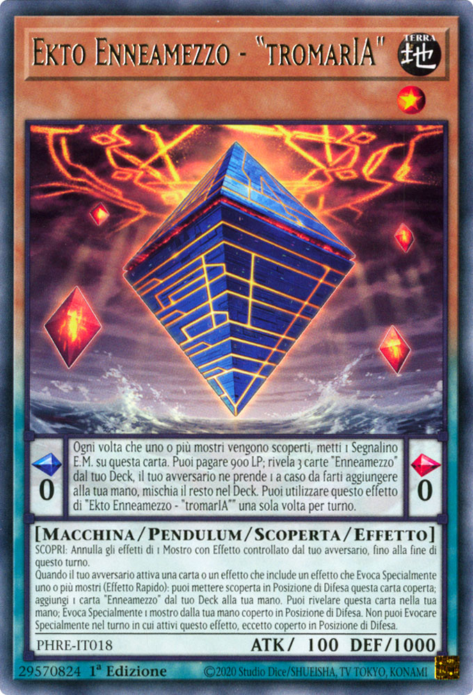 PHRE-IT018 Ekto Enneamezzo - "tromarIA" rara 1a edizione (IT) -NEAR MINT-