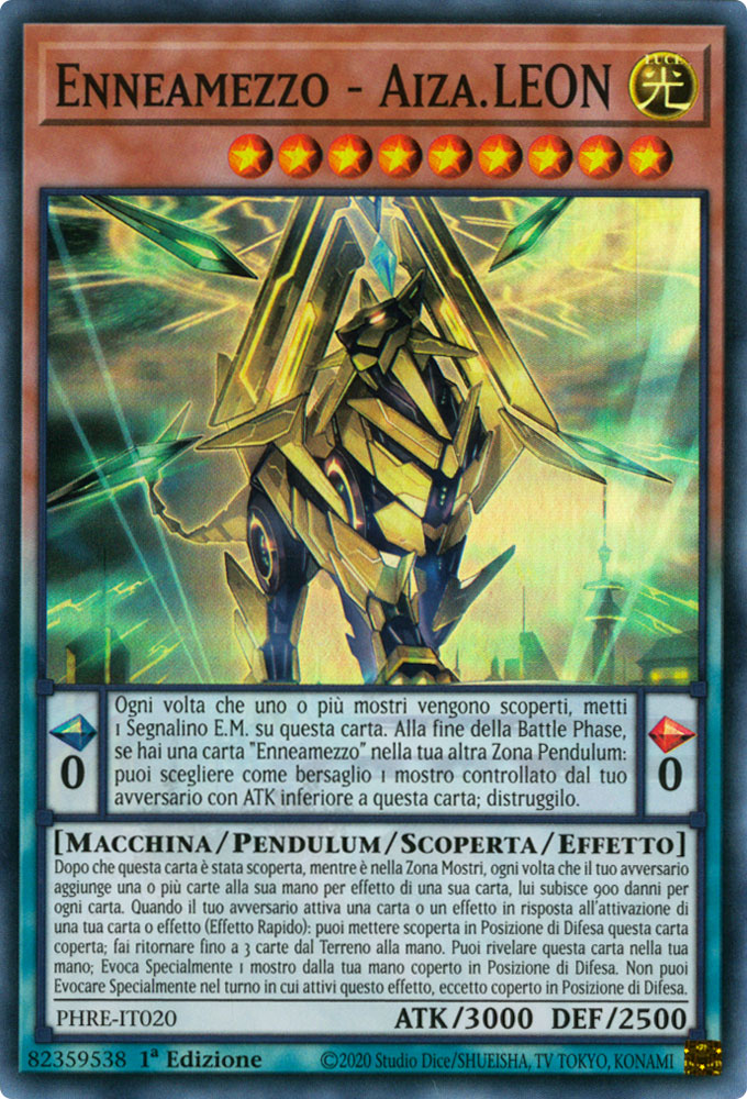 PHRE-IT020 Enneamezzo - Aiza.LEON super rara 1a edizione (IT) -NEAR MINT-