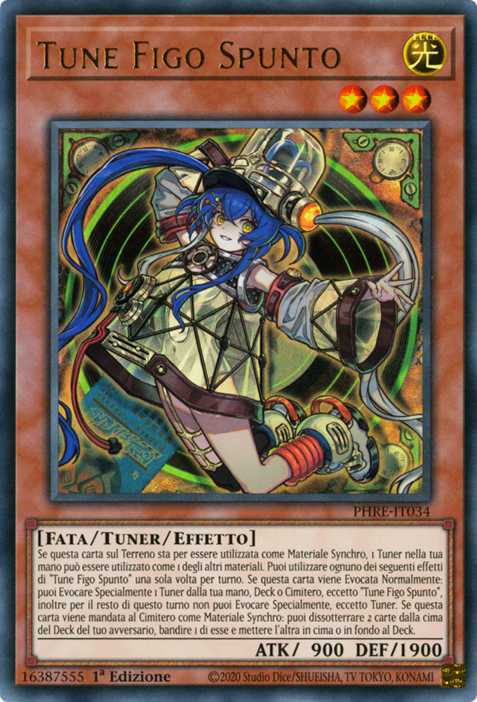 PHRE-IT034 Tune Figo Spunto ultra rara 1a edizione (IT) -NEAR MINT-