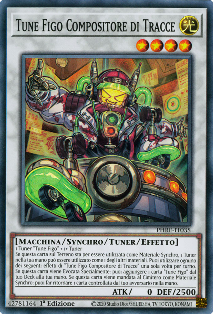 PHRE-IT035 Tune Figo Compositore di Tracce super rara 1a edizione (IT) -NEAR MINT-