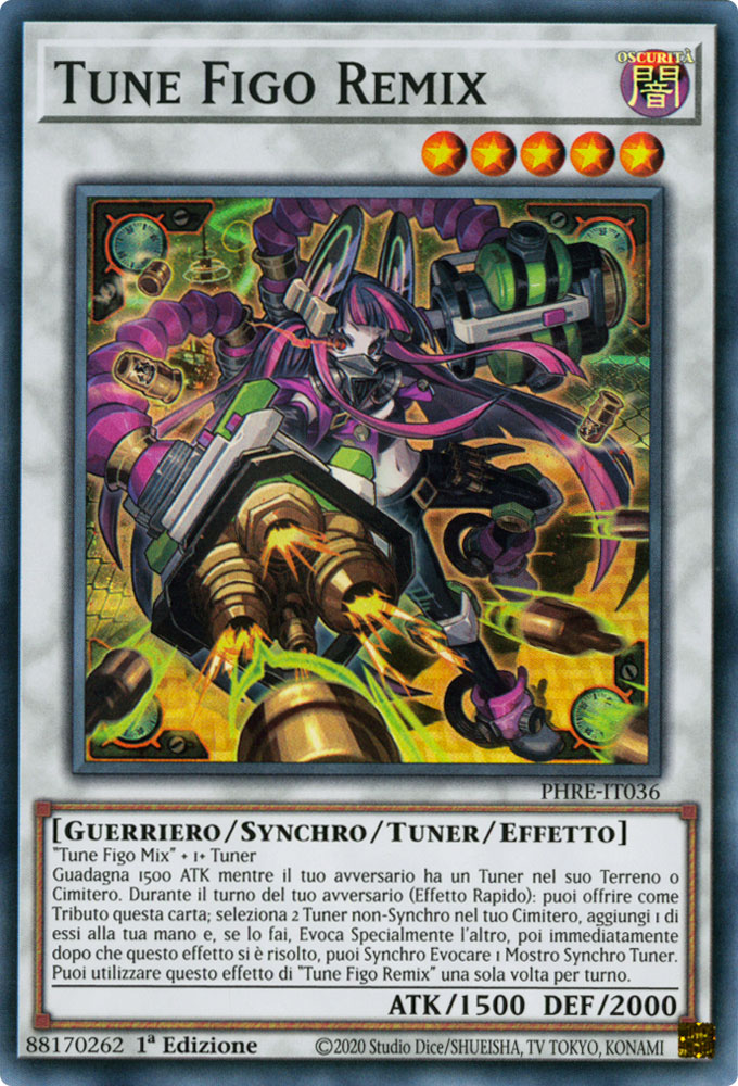 PHRE-IT036 Tune Figo Remix super rara 1a edizione (IT) -NEAR MINT-