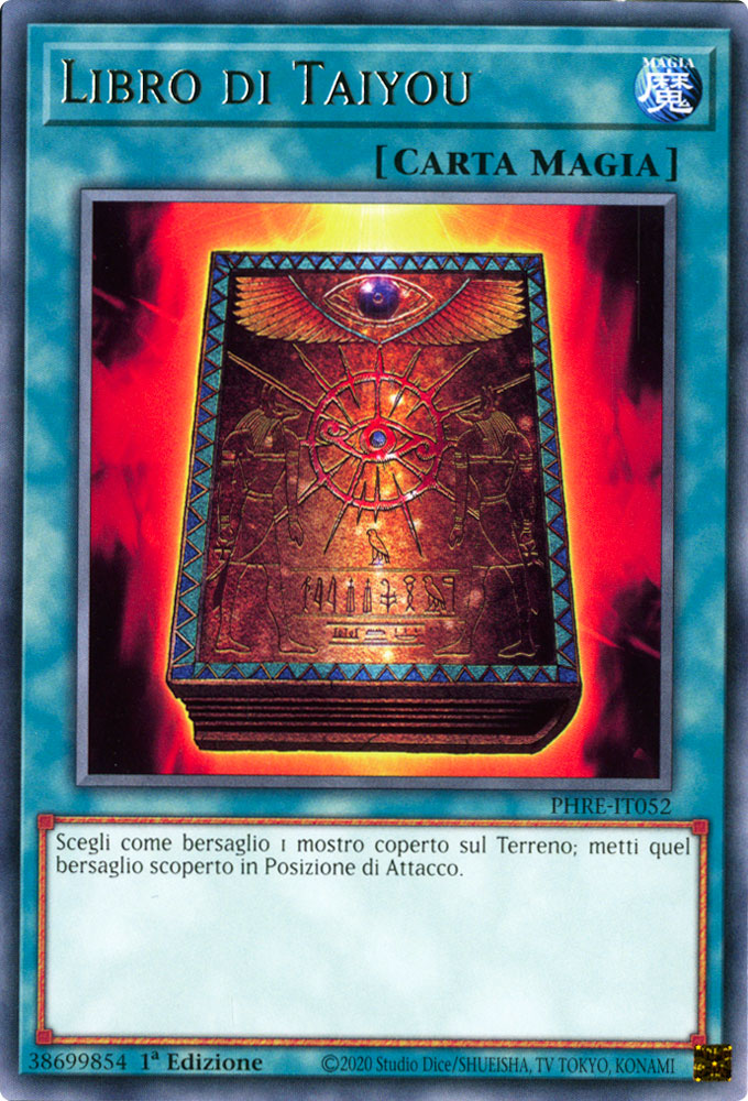 PHRE-IT052 Libro di Taiyou rara 1a edizione (IT) -NEAR MINT-