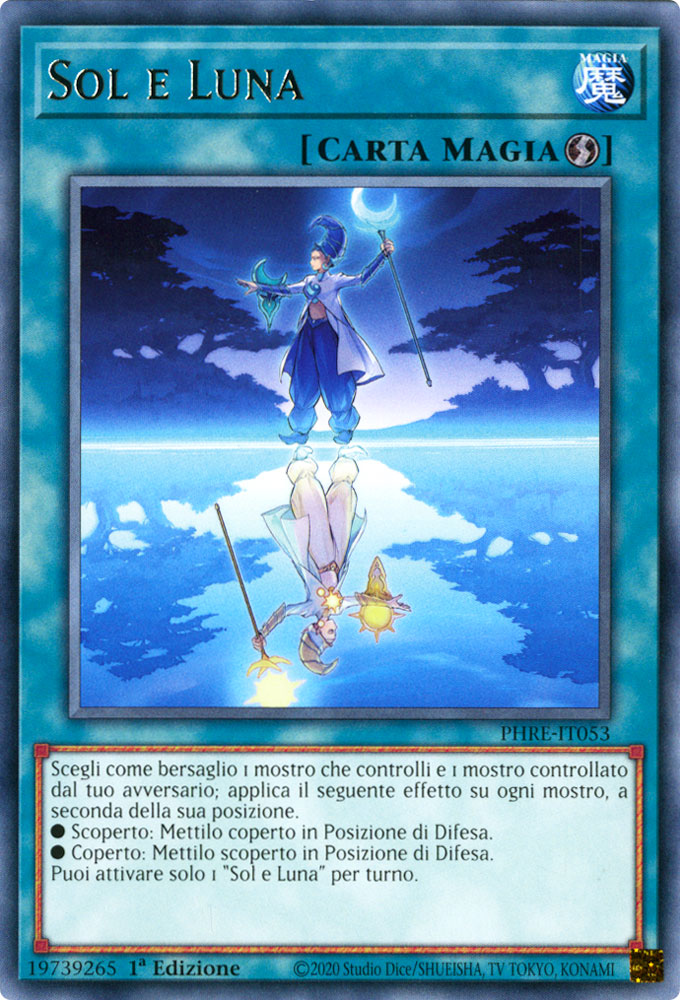 PHRE-IT053 Sol e Luna rara 1a edizione (IT) -NEAR MINT-