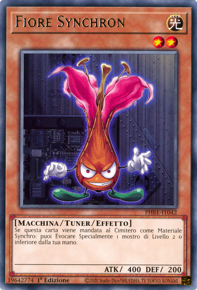 PHRE-IT042 Fiore Synchron rara 1a edizione (IT) -NEAR MINT-