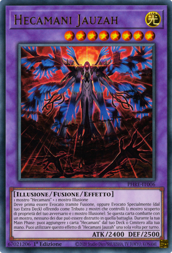 PHRE-IT006 Hecamani Jauzah ultra rara 1a edizione (IT) -NEAR MINT-