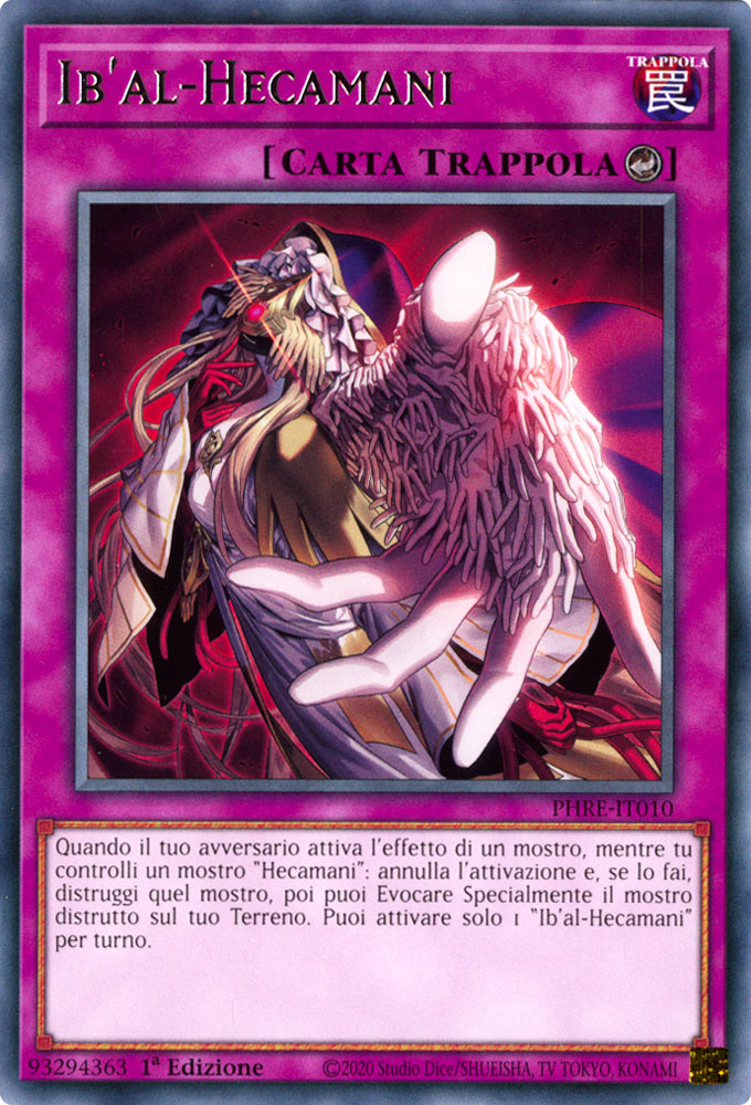PHRE-IT010 Ib'al-Hecamani rara 1a edizione (IT) -NEAR MINT-