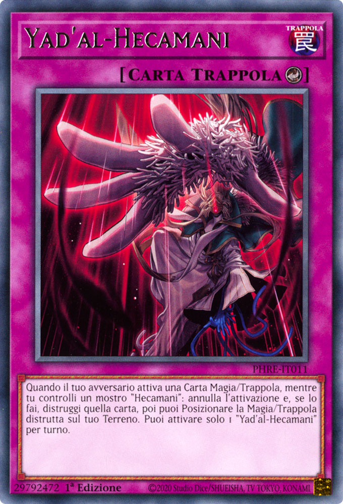 PHRE-IT011 Yad'al-Hecamani rara 1a edizione (IT) -NEAR MINT-