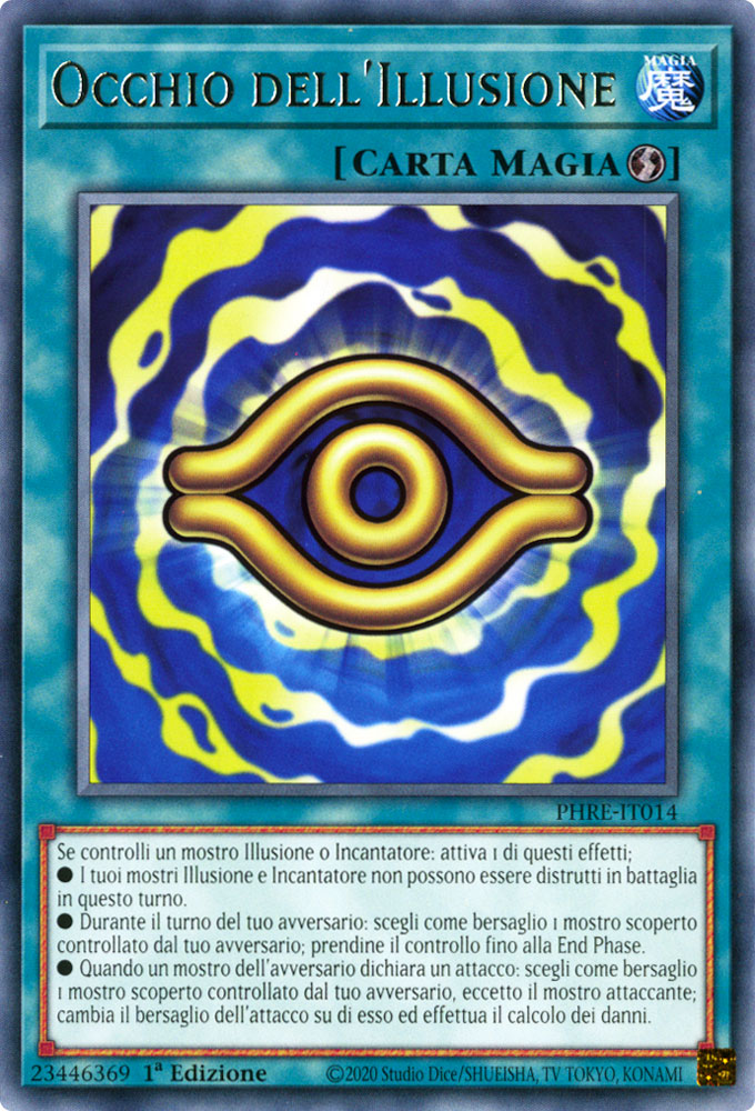 PHRE-IT014 Occhio dell'Illusione rara 1a edizione (IT) -NEAR MINT-
