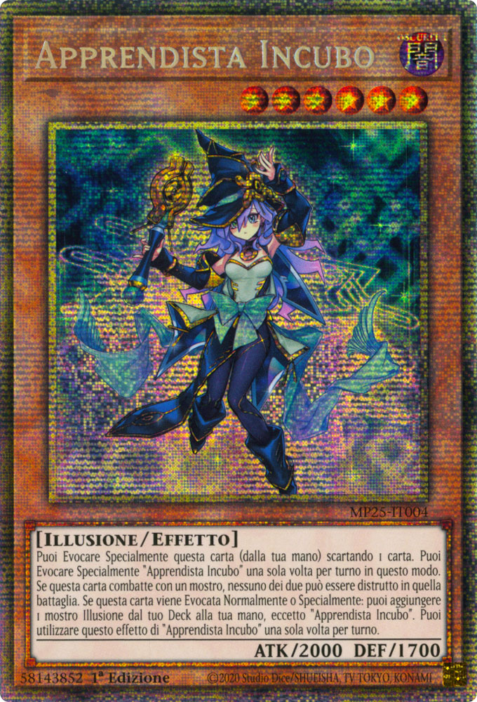 MP25-IT004 Apprendista Incubo Rara Starlight 1a Edizione (IT) -NEAR MINT-