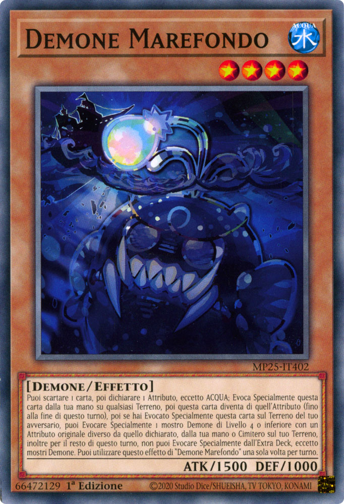MP25-IT402 Demone Marefondo Comune 1a Edizione (IT) -NEAR MINT-