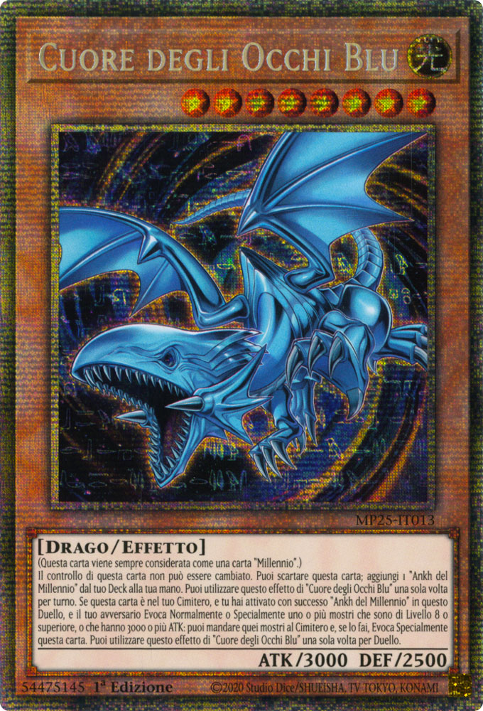 MP25-IT013 Cuore degli Occhi Blu Rara Starlight 1a Edizione (IT) -NEAR MINT-