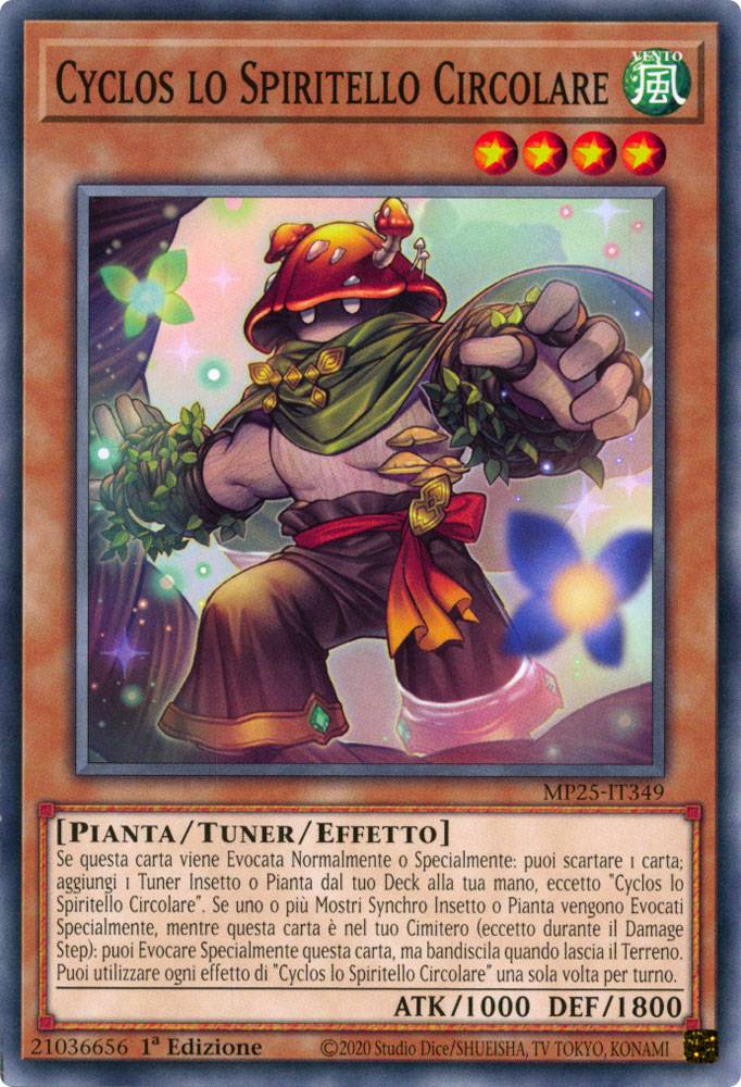 MP25-IT349 Cyclos lo Spiritello Circolare Comune 1a Edizione (IT) -NEAR MINT-
