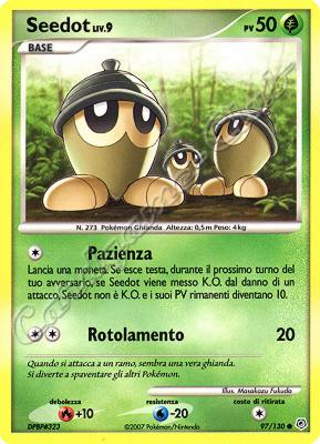 097 / 130 Seedot LIV.9 comune (IT) -NEAR MINT-