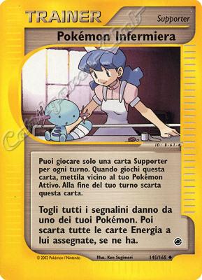 145 / 165 Pokemon Infermiera non comune (IT) -NEAR MINT-