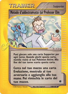 148 / 165 Metodo d'addestramento del Professor Elm non comune (IT) -NEAR MINT-