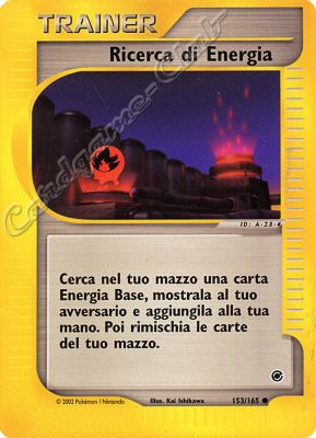 153 / 165 Ricerca di Energia comune (IT) -NEAR MINT-