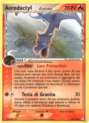 035 / 110 Aerodactyl Delta Species non comune (IT) -NEAR MINT-