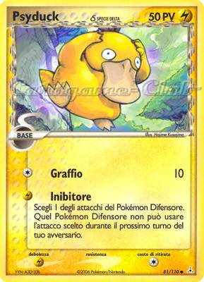081 / 110 Psyduck Delta Species comune (IT) -NEAR MINT-