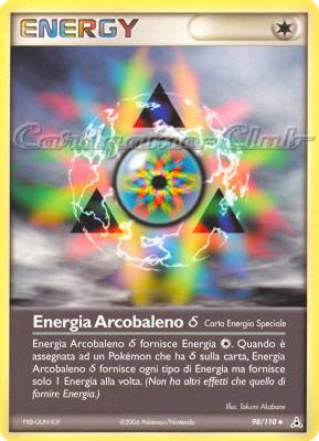 098 / 110 Energia Arcobaleno Delta non comune (IT) -NEAR MINT-