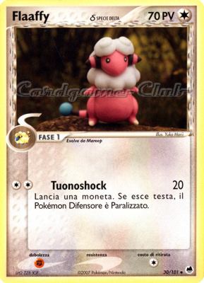 030 / 101 Flaaffy Specie Delta non comune (IT) -NEAR MINT-