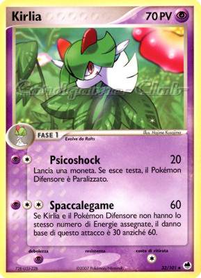 032 / 101 Kirlia non comune (IT) -NEAR MINT-