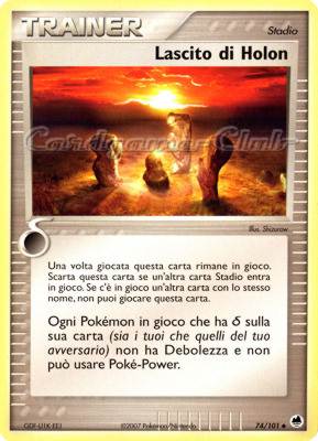 074 / 101 Lascito di Holon non comune (IT) -NEAR MINT-