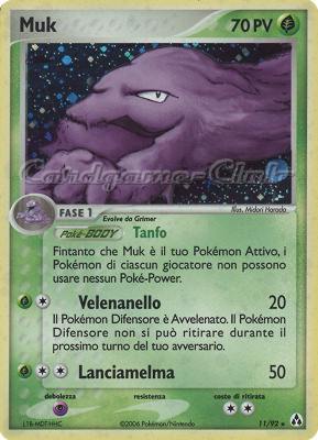 11 / 92 Muk rara foil (IT) -NEAR MINT-