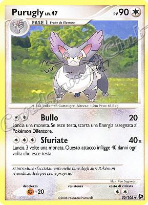 050 / 106 Purugly LIV.47 non comune (IT) -NEAR MINT-