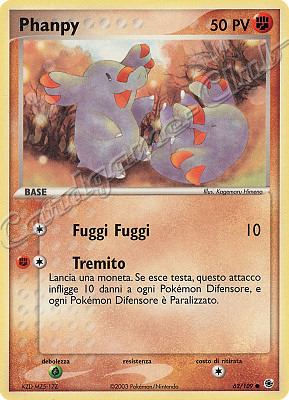 062 / 109 Phanpy comune (IT) -NEAR MINT-