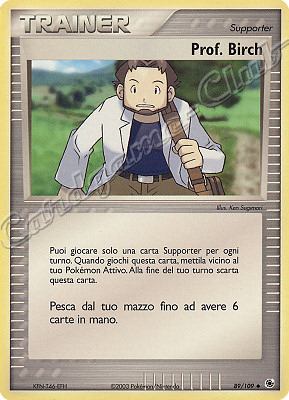 089 / 109 Prof. Birch non comune (IT) -NEAR MINT-