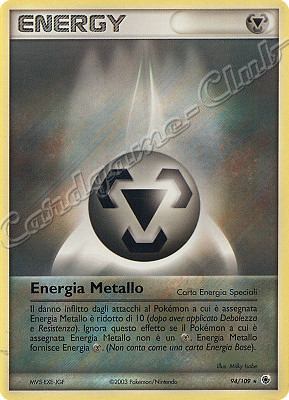 094 / 109 Energia Metallo rara (IT) -NEAR MINT-