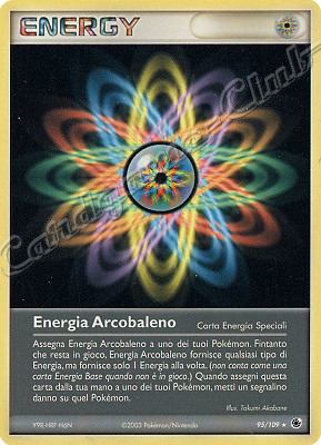 095 / 109 Energia Arcobaleno rara (IT) -NEAR MINT-
