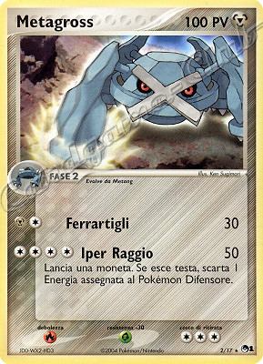02/17 Metagross rara (IT) -NEAR MINT-