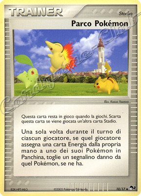 10 / 17 Parco Pokemon non comune (IT) -NEAR MINT-