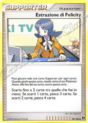 098 / 106 Estrazione di Felicity comune (IT) -NEAR MINT-