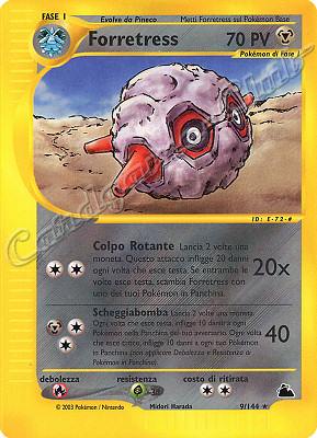 009 / 144 Forretress rara (IT) -NEAR MINT-