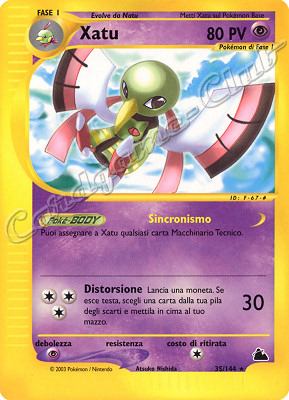 035 / 144 Xatu rara (IT) -NEAR MINT-